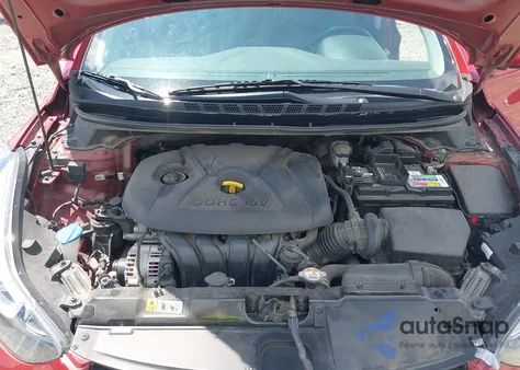 2016 Hyundai Elantra Limited z USA, uszkodzony, nr VIN 5NPDH4AE6GH654865